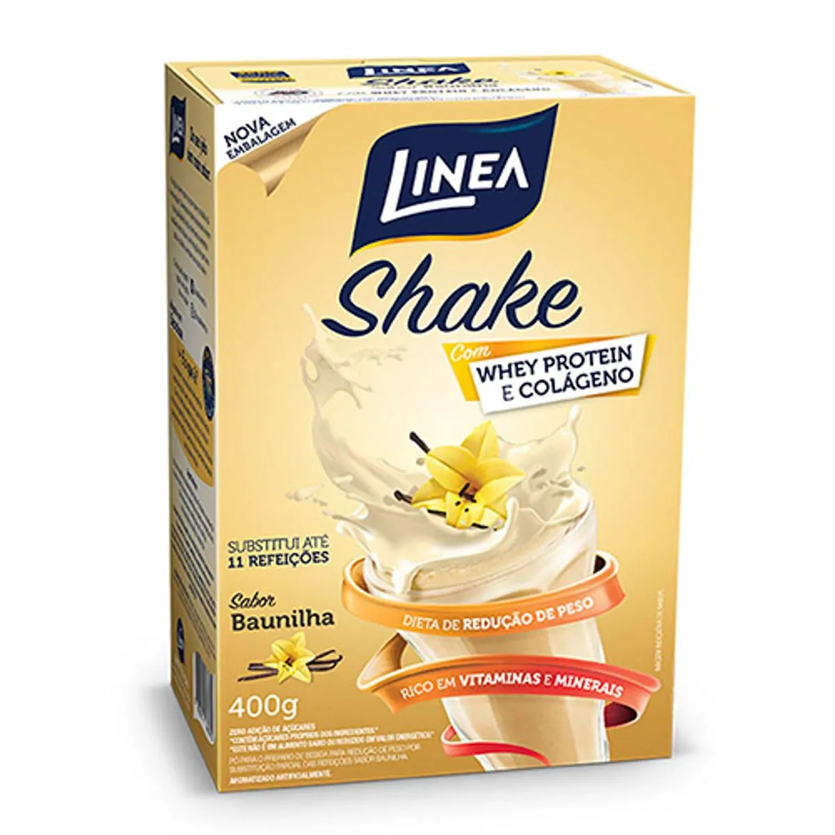 Shake Linea Baunilha 330g
