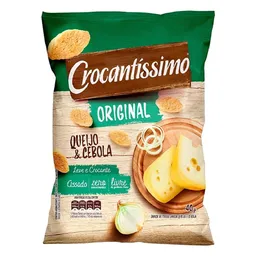 Snack Crocrantíssimo Queijo e Cebola 40g