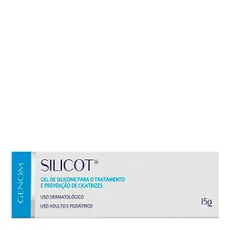 Gel de Silicone Silicot para Tratamento e Prevenção de Cicatrizes 15g