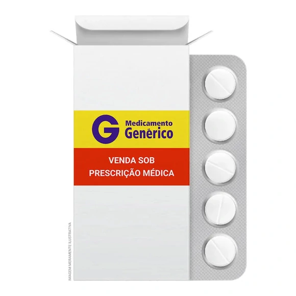 Analgésico e Antitérmico Paracetamol 750mg Genérico União Química 20 Comprimidos