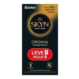 Preservativo Blowtex Skin Original 8 Unidades