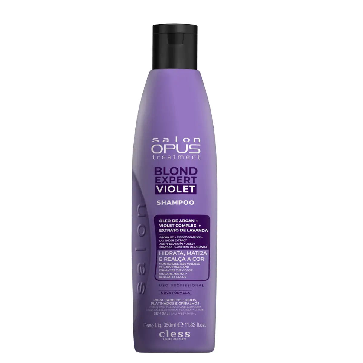 Shampoo  Blond Expert Violet Salon Opus 350ml - Shampoo Blond Expert Violet Salon Opus 350ml