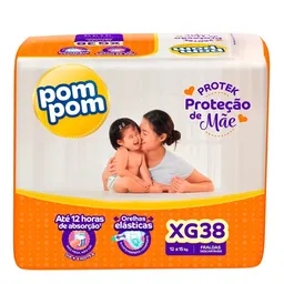 Fralda Pom Pom Protek XG 38 Unidades