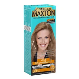 Coloração 8.0 Louro Claro Maxton