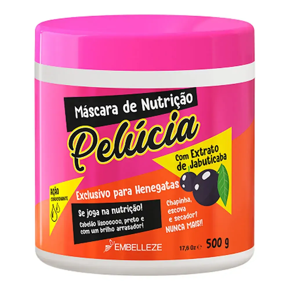 Máscara de Tratamento Pelúcia com Extrato de Jabuticaba 500g