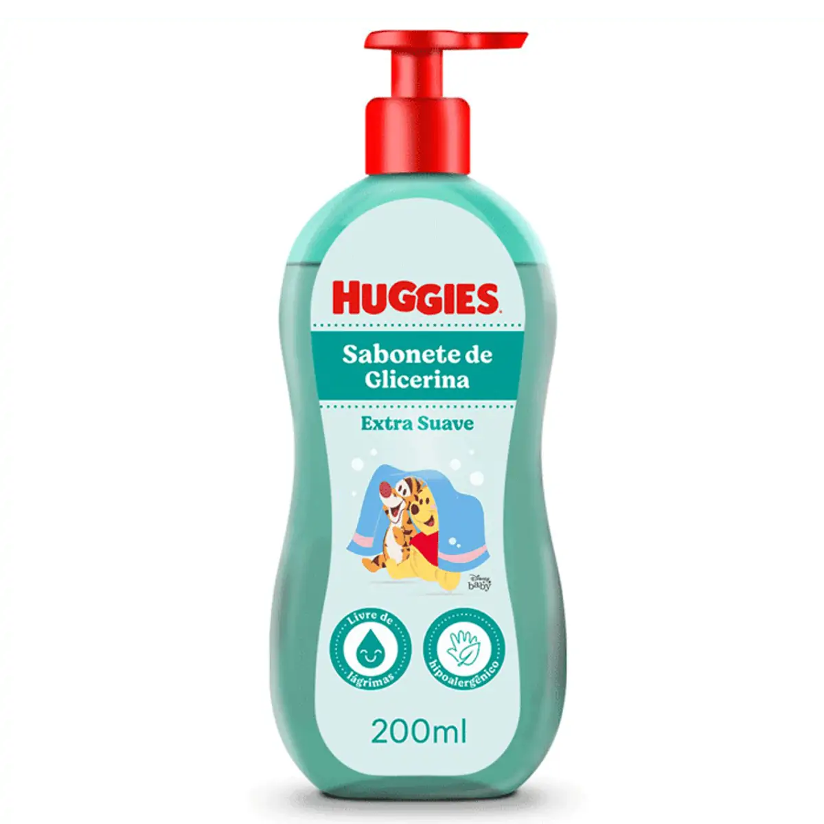 Sabonete Líquido Huggies Extra Suave para bebê 200ml