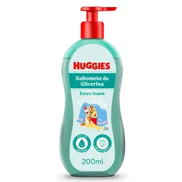 Sabonete Líquido Huggies Extra Suave para bebê 200ml