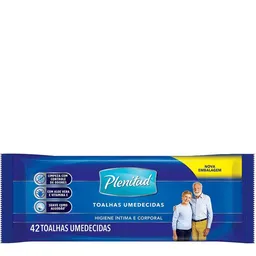 Toalha Umedecida Plenitud 42 Unidades