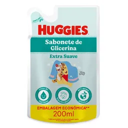 Sabonete Líquido Huggies Extra Suave Refil 200ml