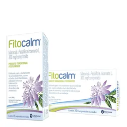 Calmante Fitocalm 300mg 20 Comprimidos