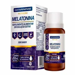 Suplemento Alimentar Catarinense Melatonina Gotas 20ml