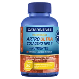 Colágeno Artro Ultra Tipo II Catarinense 90 Cápsulas Gelatinosas