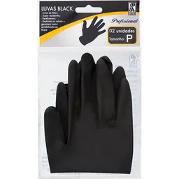 Luvas Black Marco Boni 1495 Tamanho Pequeno C/ 2 Unidades