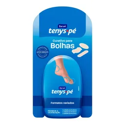 Curativo para Bolhas Tenys Pé com Formatos Variados 7 Unidades
