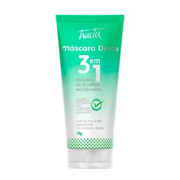Tracta Detox 3x1 - Máscara Facial 75g