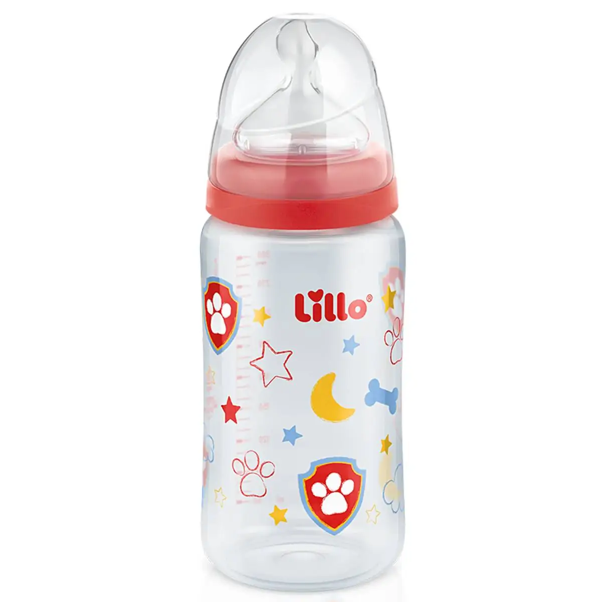 Mamadeira Patrulha Canina Bico Silicone 6m+ Neutra - Lillo