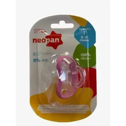 Chupeta Neopan N.1 Rosa 100% Silicone Ref.4052