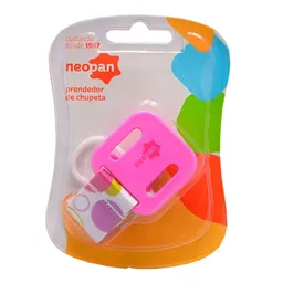 Prendedor de Chupeta Neopan 7307 Rosa 1 Unidade