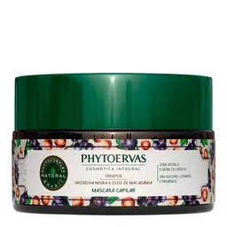 Máscara Capilar Phytoervas Groselha Negra & Óleo De Macadâmia 220g