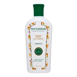 Shampoo Phytoervas Hidratação Intensa Coco e Algodão 250ml