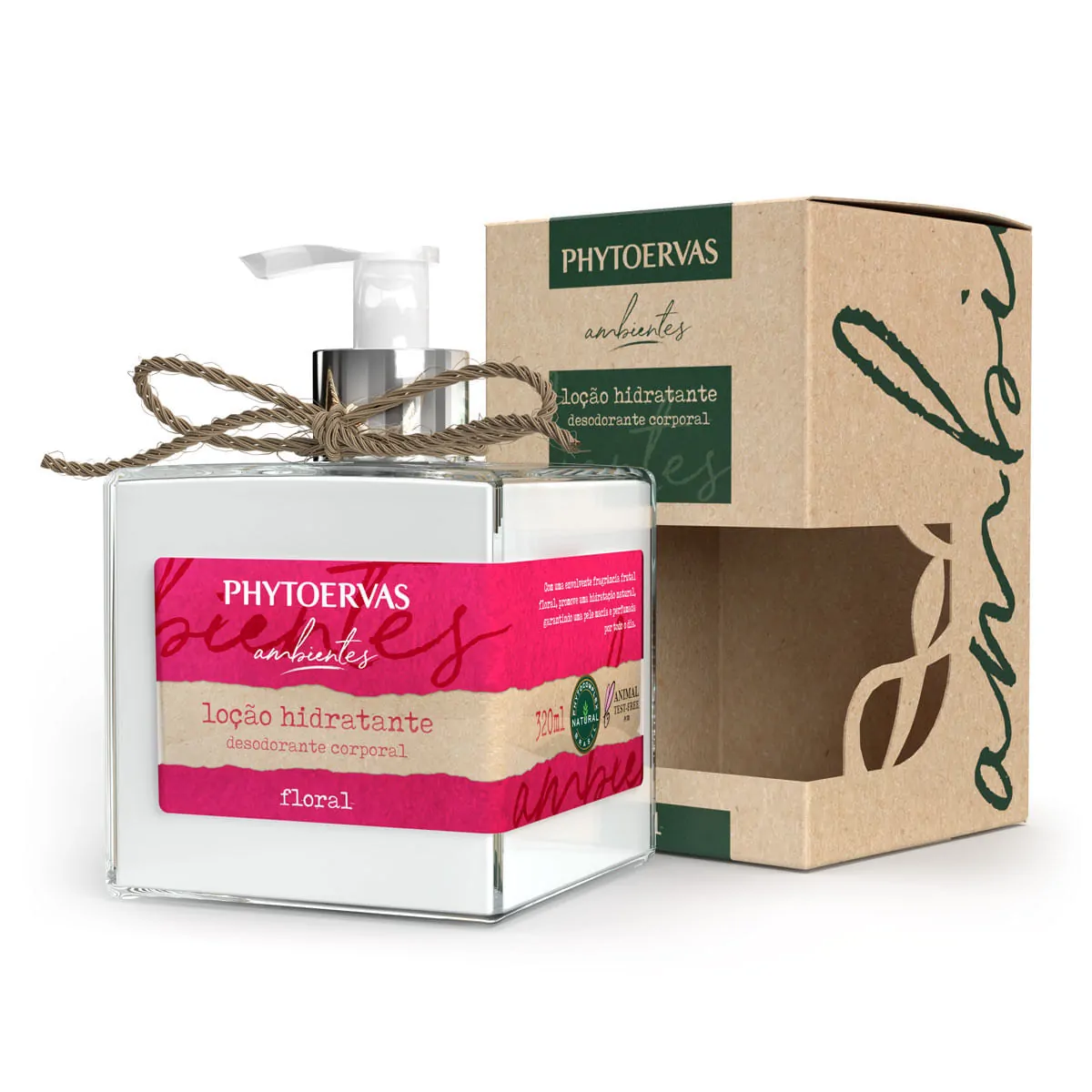 Hidratante Phytoervas Ambiente floral 320ml
