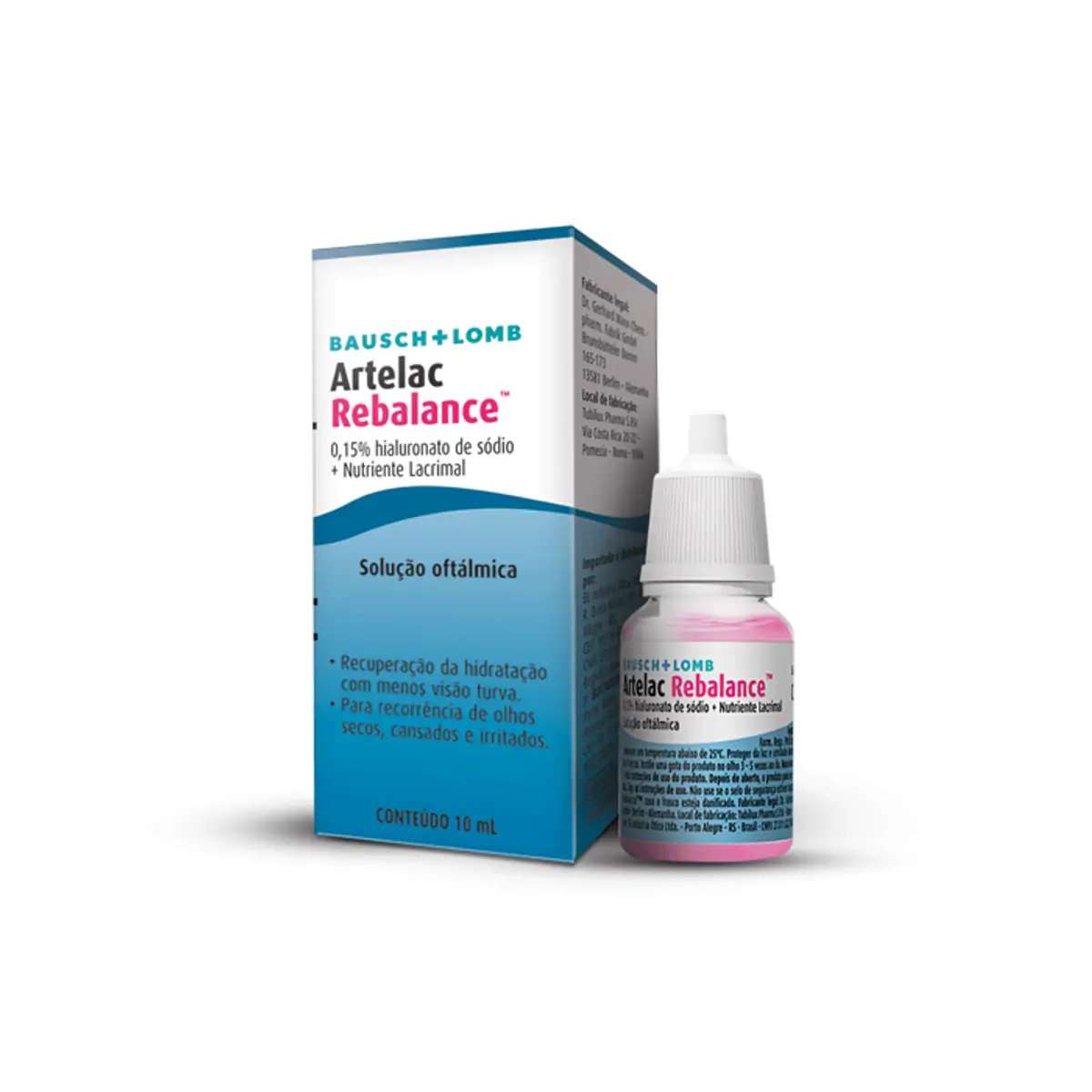 Lubrificante Artelac Rebalance 0,15% 10ml