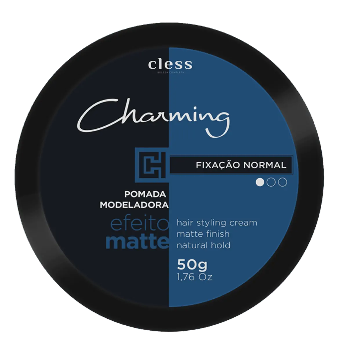 Pomada Modeladora para Cabelos Charming Black 50g