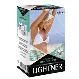 Lightner Kit Descolorante para pelos Menta e Aloe Vera