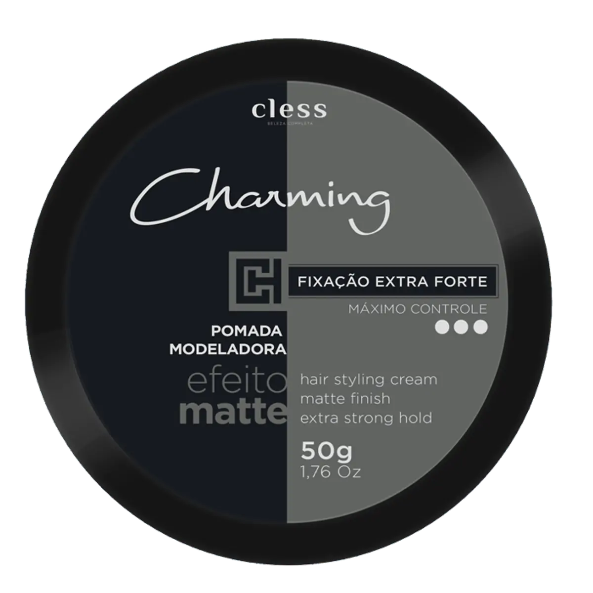 Pomada Modeladora Capilar Extraforte Charming Men Efeito Matte 50g