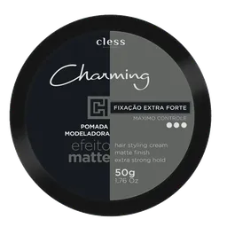 Pomada Modeladora Capilar Extraforte Charming Men Efeito Matte 50g