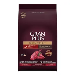 Ração Gran Plus Gourmet Cães Filhotes Porte Mini e Pequeno Ovelha e Arroz 1kg