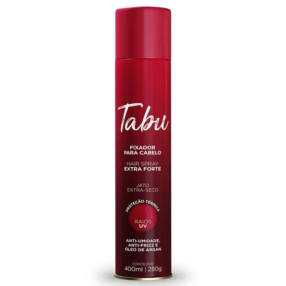 Hair Spray Tabu Fixação Extra Forte 400Ml
