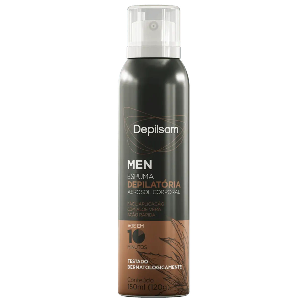Spray Depilatório Depilsam Men Corpo Aerosol 150Ml