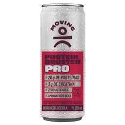 Bebida Proteica Moving Protein Booster Pro Morango e Acerola 310ml