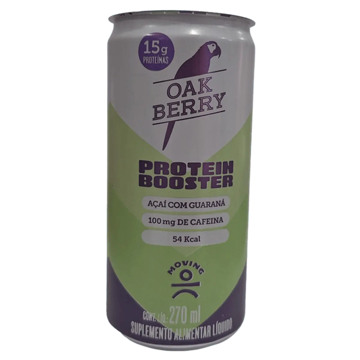Bebida Proteica Oakberry Moving Protein Booster Açaí com Guaraná 270ml