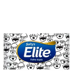 Lenço De Papel Elite Softy s Máxima Suavidade 100 Folhas