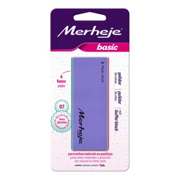 Bloco Polidor de Unhas Merheje Basic 1 Unidade