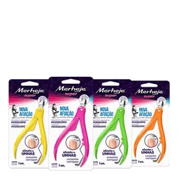 Alicate Para Unhas Merheje Super Cores Sortidas 1 Unidade
