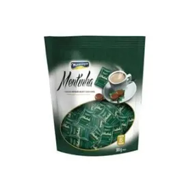 Pastilha de chocolate ao leite sabor Menta pacote com 85unidades de 300g - Montevergine