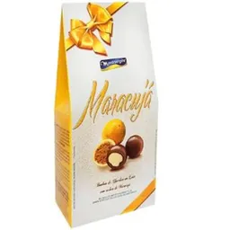 Bombom de chocolate ao leite sabor com recheio de maracujá 100g - Montevergine