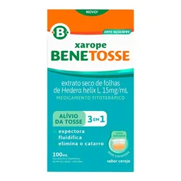 Expectorante e Fitoterápico Xarope Benetosse 15mg/ml 100ml