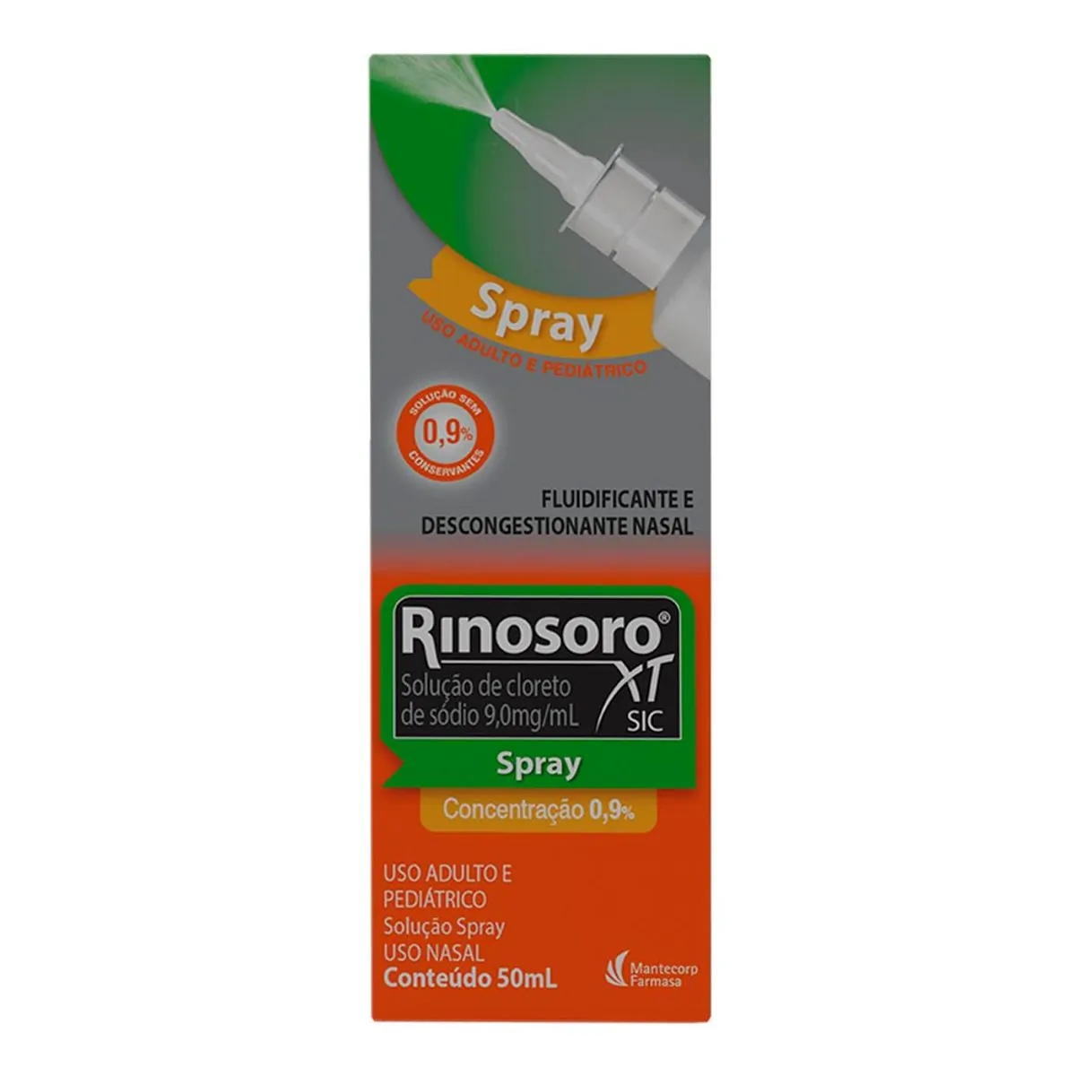 Cloreto De Sódio Rinosoro 50ml Solução Spray