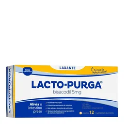 Laxante Lacto-Purga 5mg 12 Comprimidos Revestidos