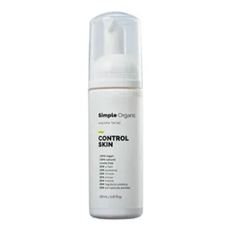 Espuma Facila Simple Organic Control Skin Pele Oleosa 150ml
