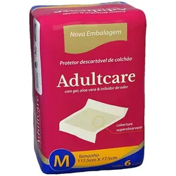 Protetor Descartável De Colchão Adultcare - Tam M