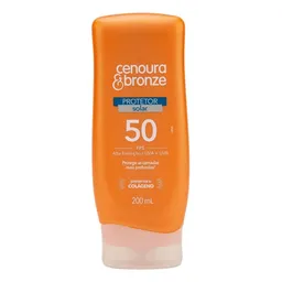 Protetor Solar Corporal Cenoura & Bronze FPS 50 200ml