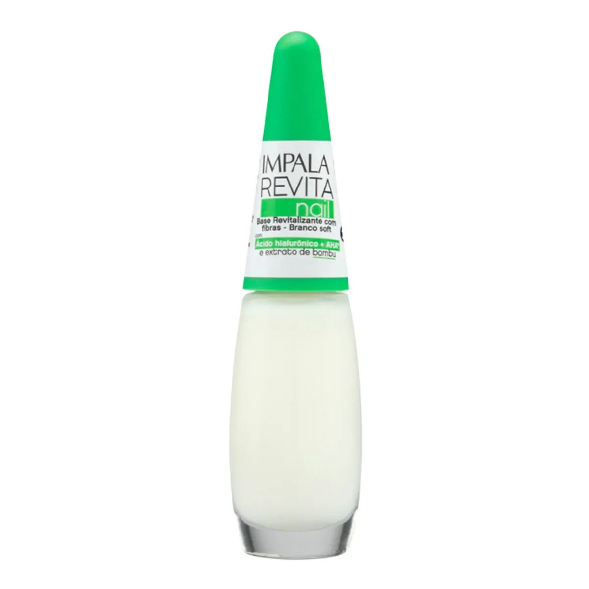 Esmalte Impala Revita Nail Base Revitalizante Branco Soft 7,5ml