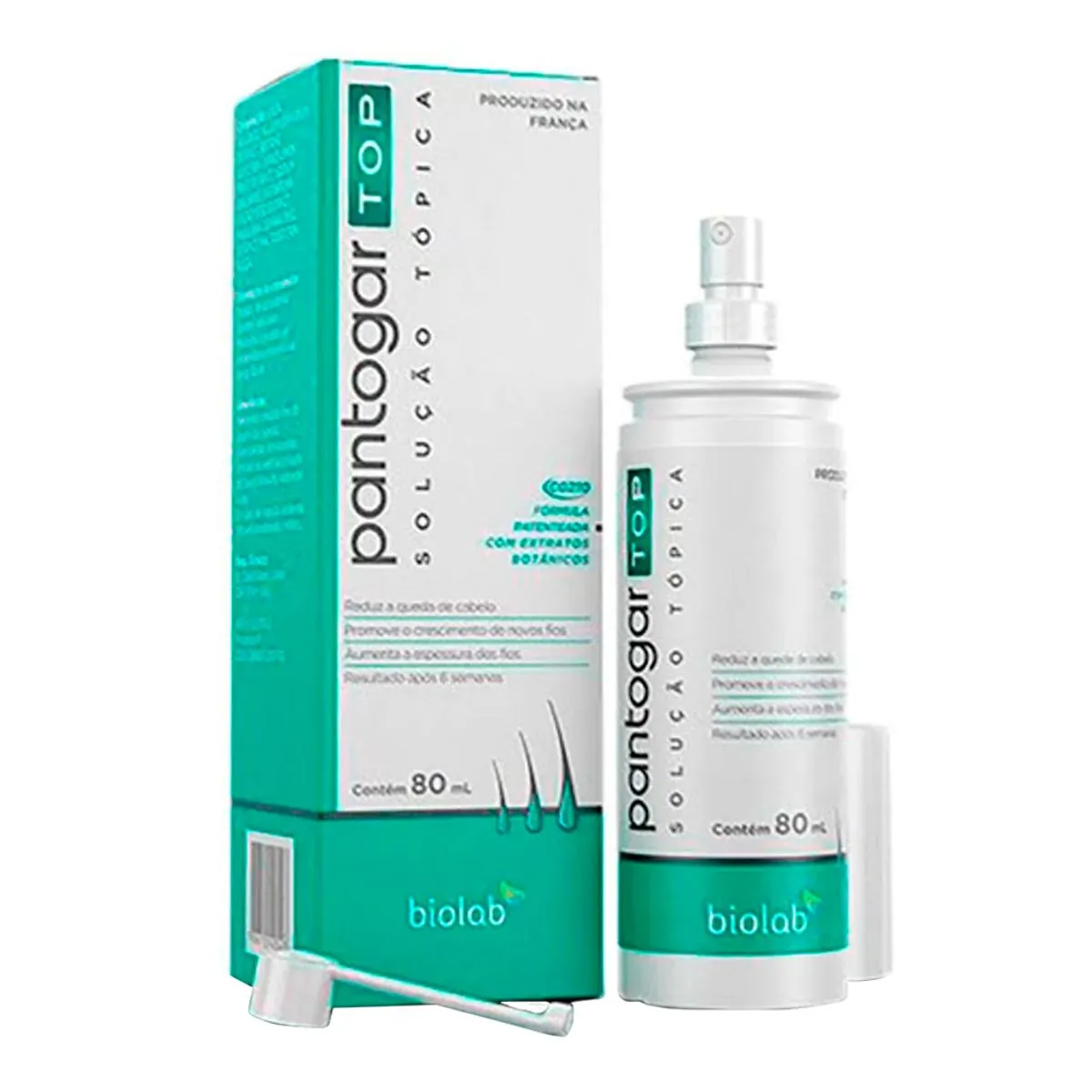 Solução Tópica Capilar Biolab Pantogar Top Antiqueda 80ml
