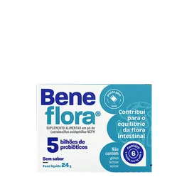 Probiótico Beneflora Sem Sabor 24g em Pó