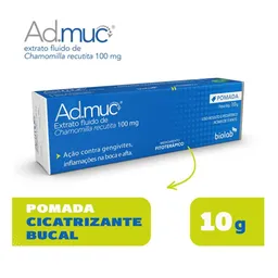 Anti-inflamatório e Antisséptico AD-Muc 100mg/g Biolab 10g Pomada